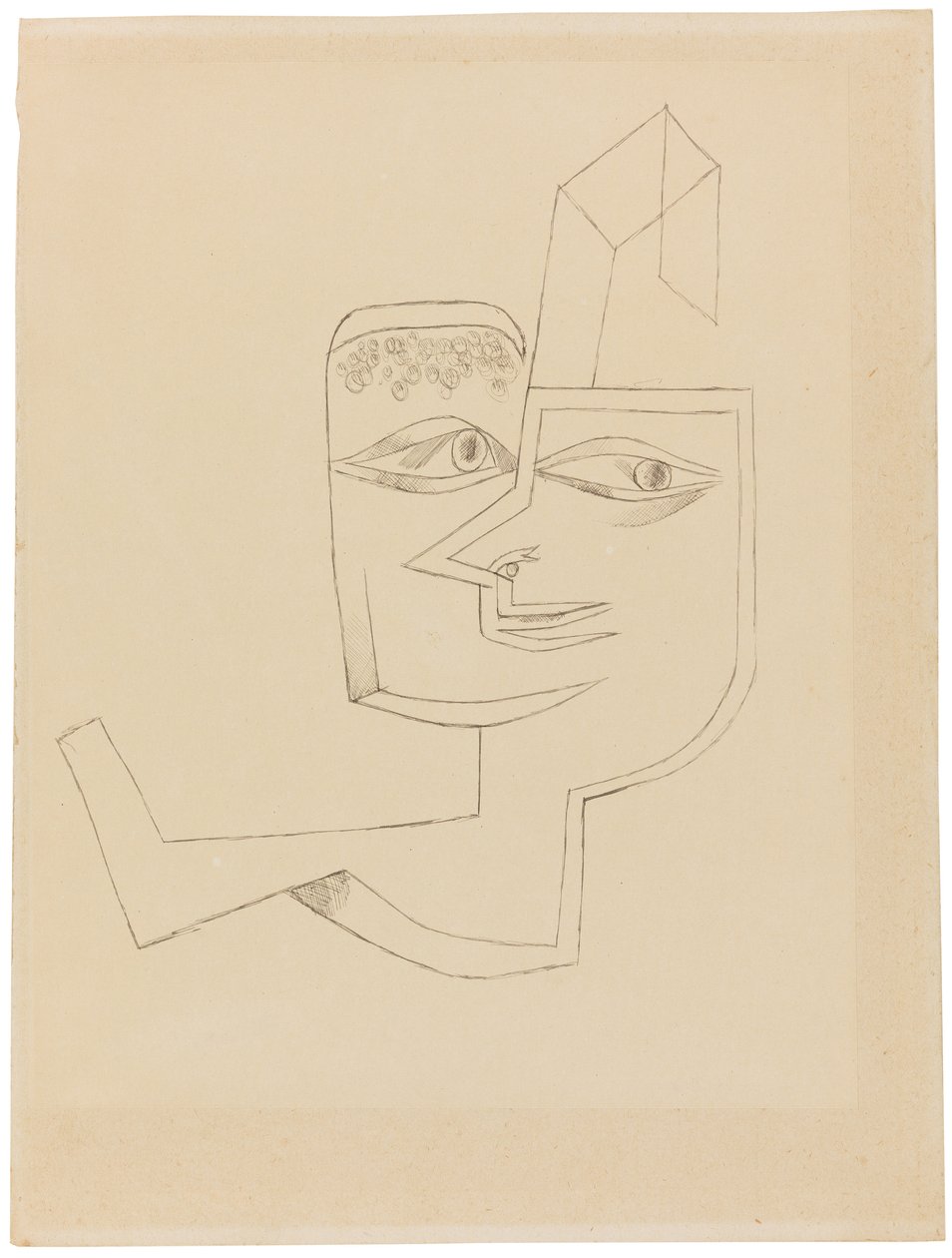 Portrét chladné ženy, 1919. od Paul Klee