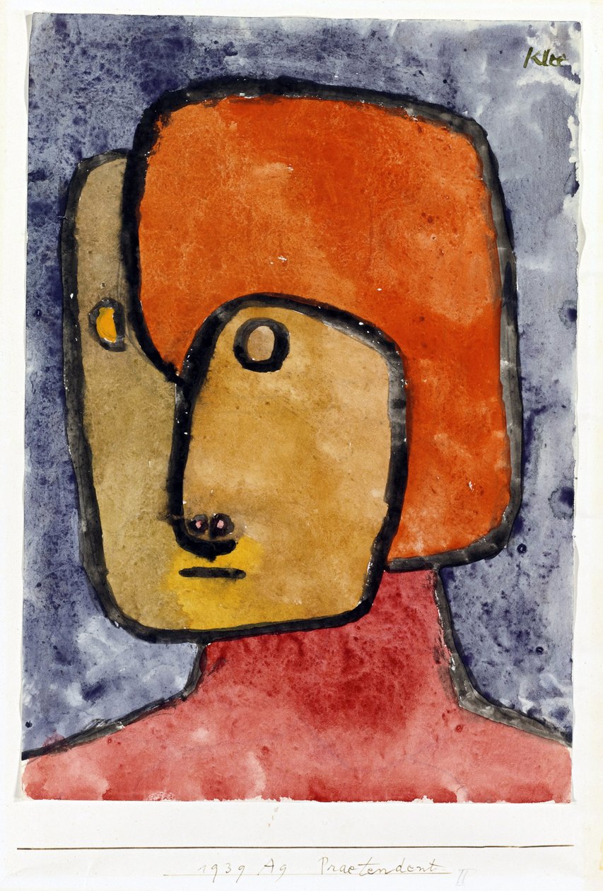 Pretender - Pretender - Umělecké dílo Paula Klee (1879-1940) od Paul Klee