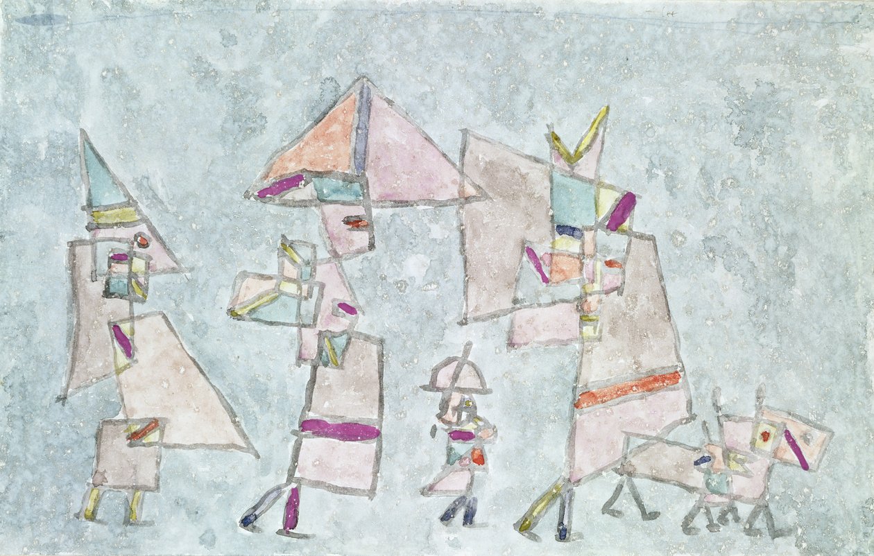 Promenáda v Orientu od Paul Klee