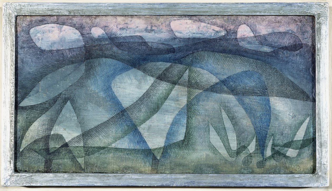 Deštivý den od Paul Klee