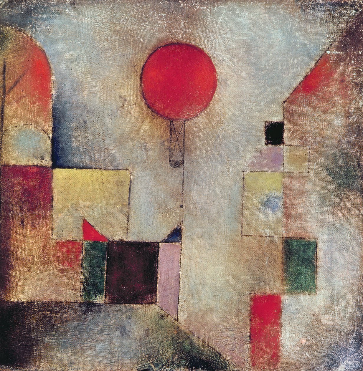 Červený balónek od Paul Klee