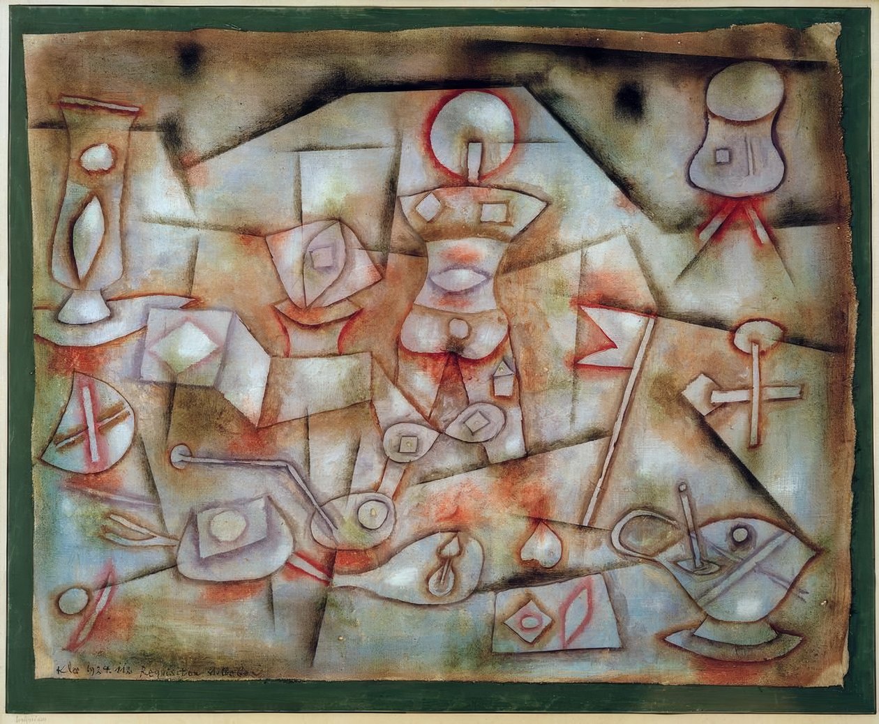 Rekvizity Zátiší od Paul Klee