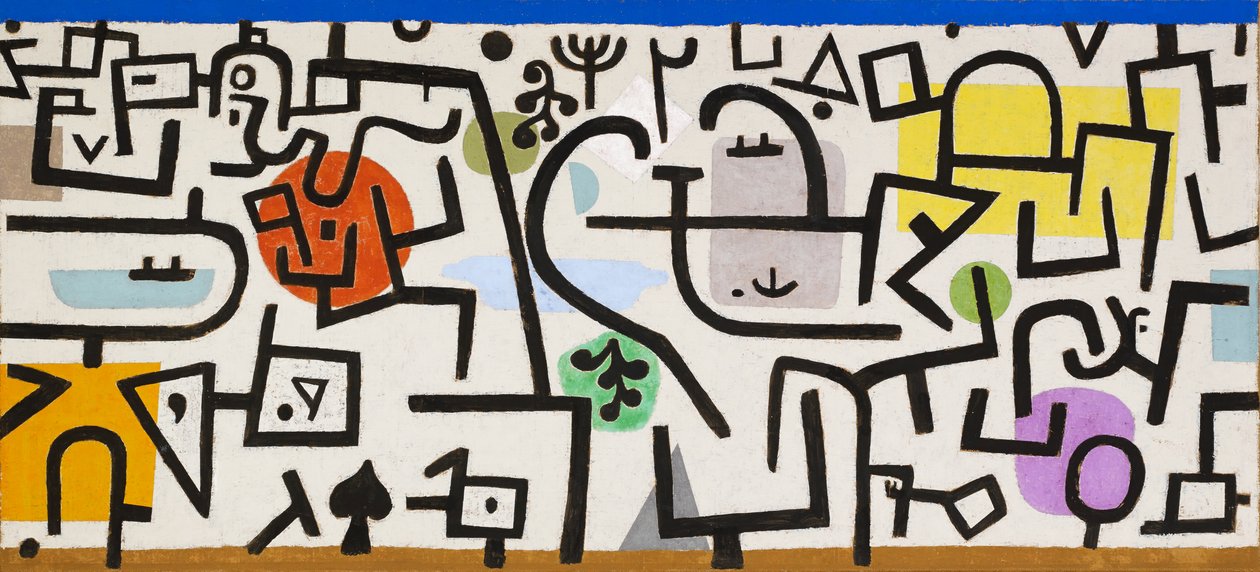 Rich Harbor (Picture of A Journey) od Paul Klee