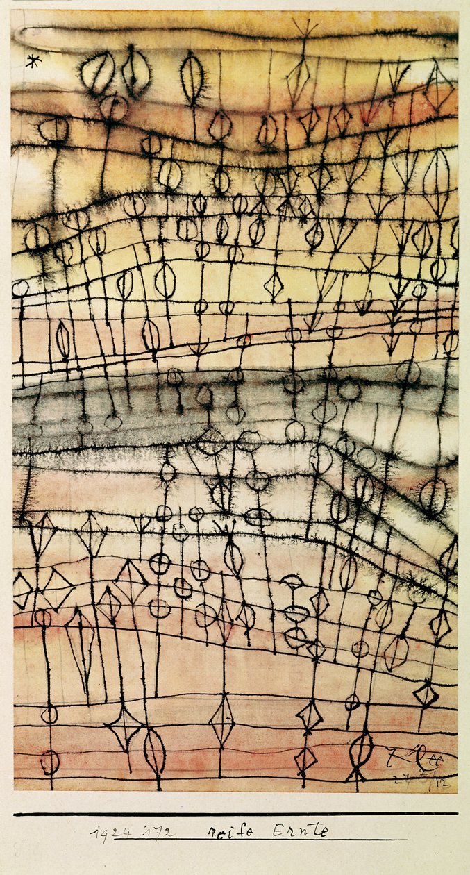 Zralá sklizeň od Paul Klee