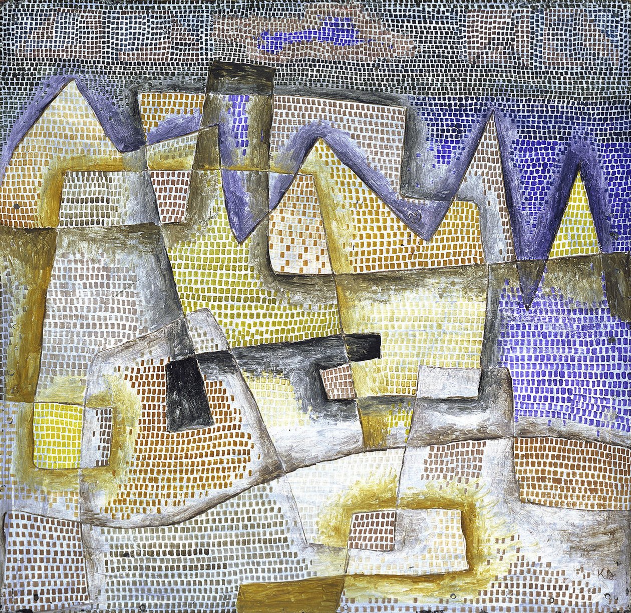 Skalnaté pobřeží od Paul Klee