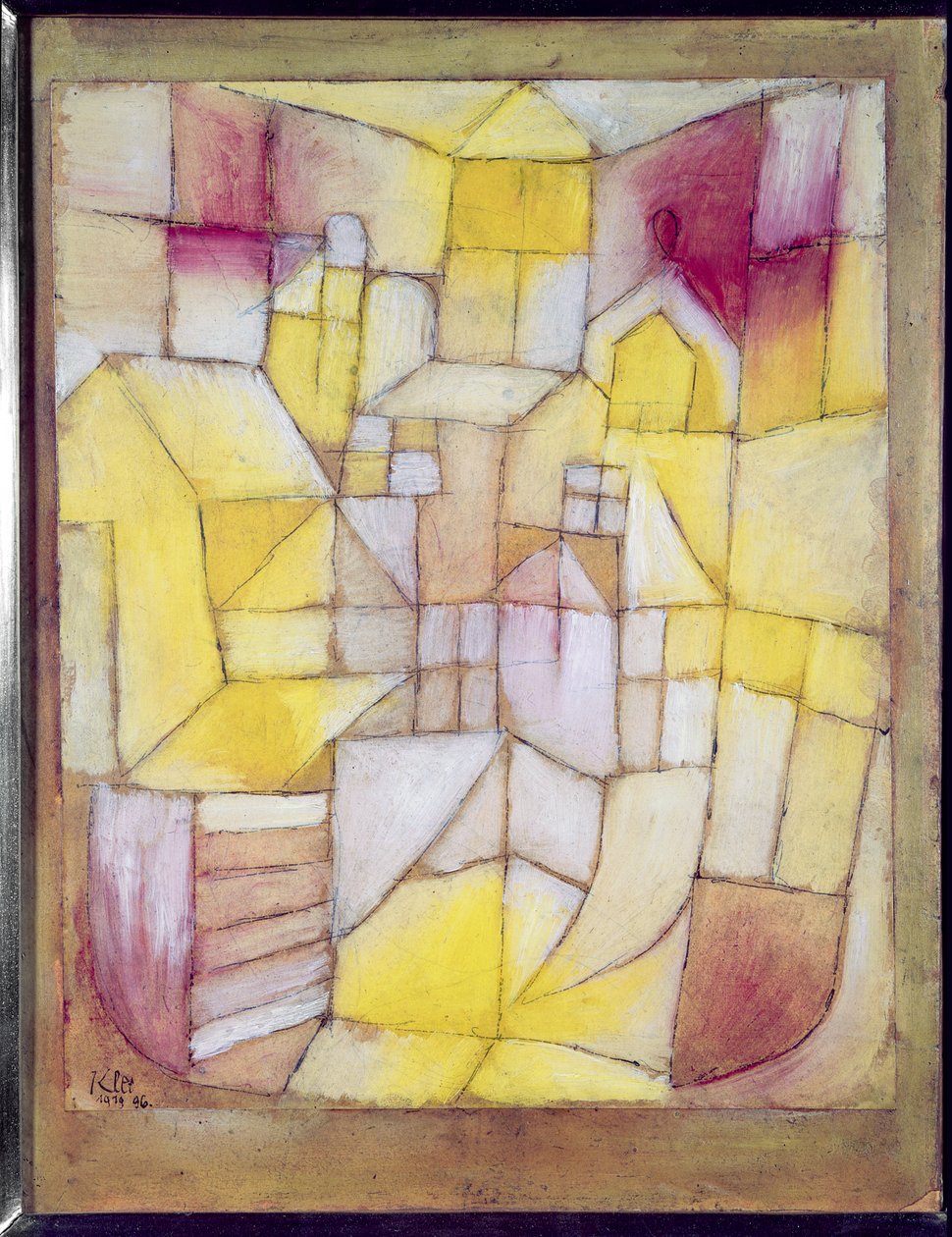 Růžovo-žlutá od Paul Klee