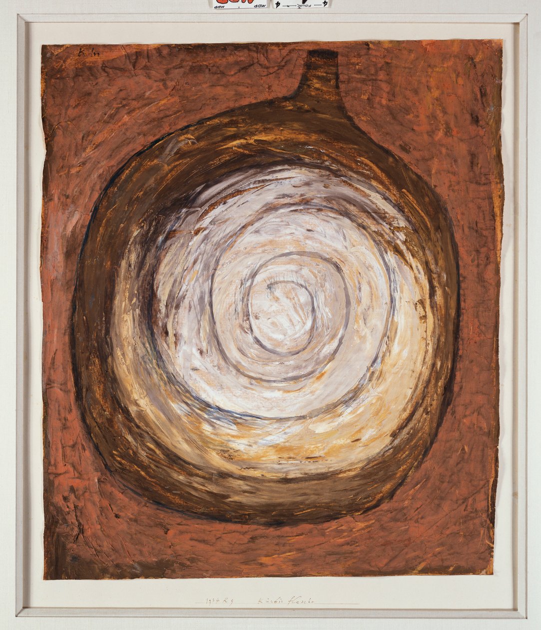 Zaoblená láhev od Paul Klee