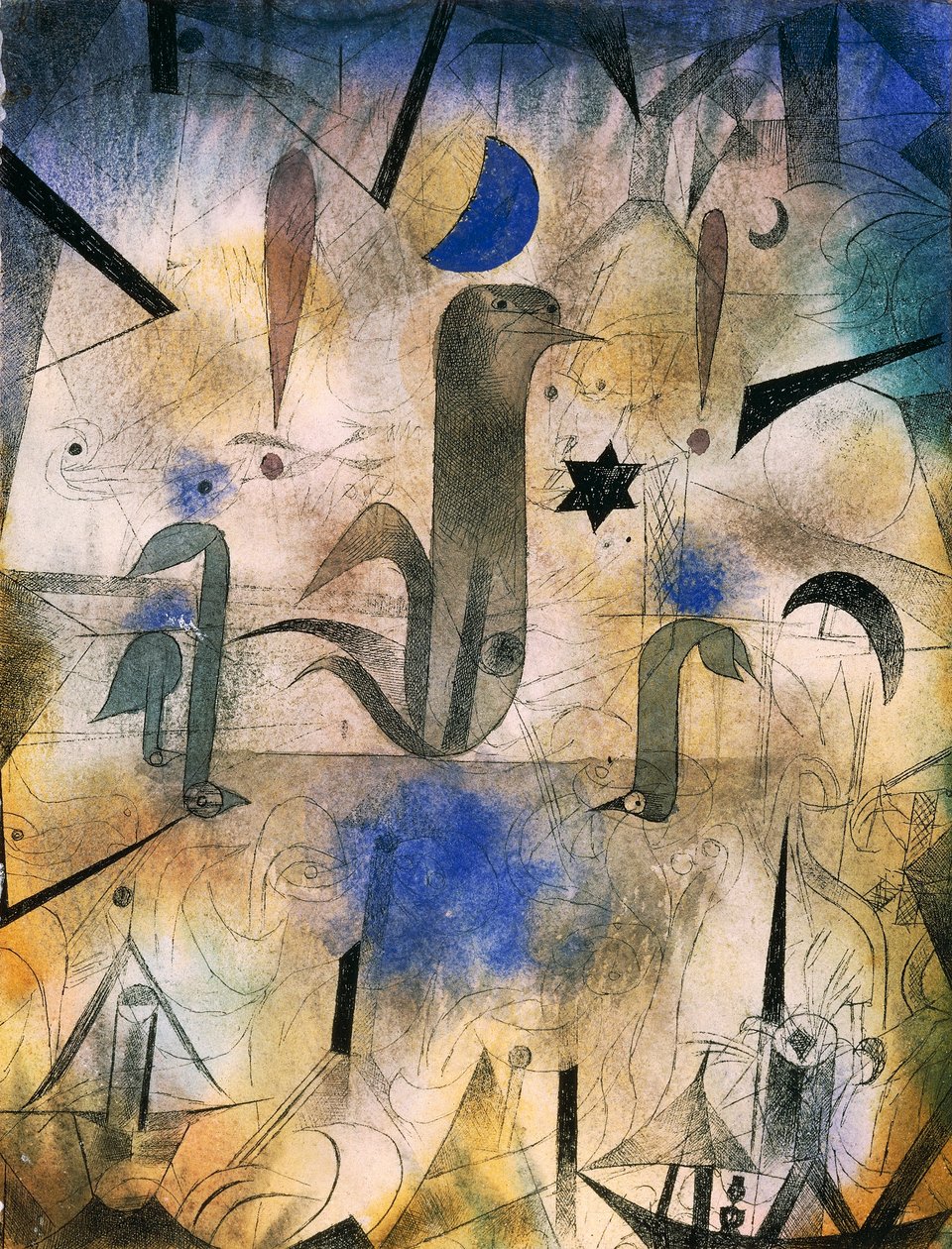 Sirény lodí od Paul Klee