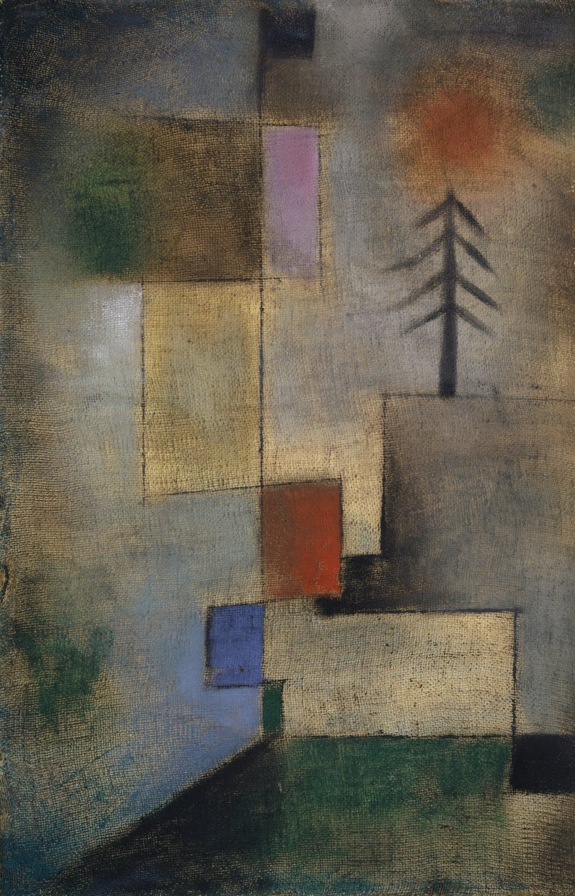 Malý obrázek jedle od Paul Klee