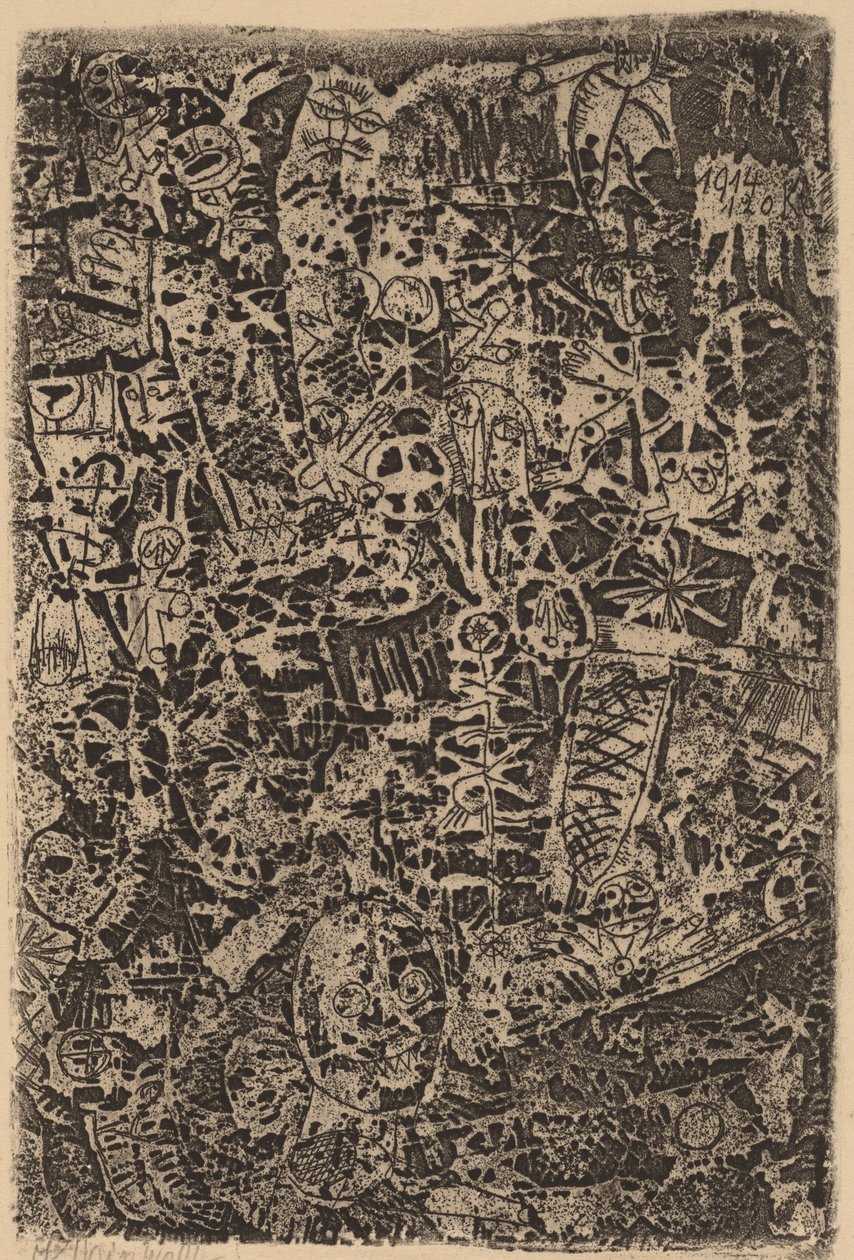 Malý svět, 1914. od Paul Klee