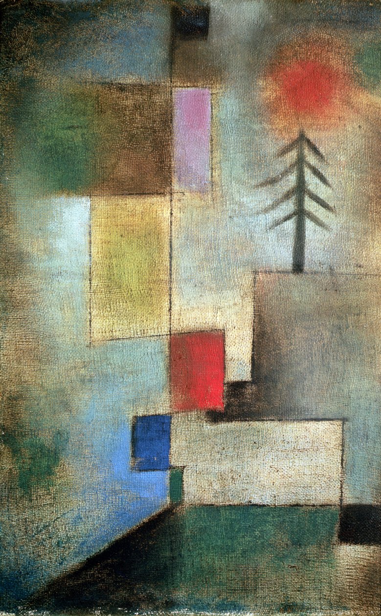 Malý obrázek jedlí od Paul Klee