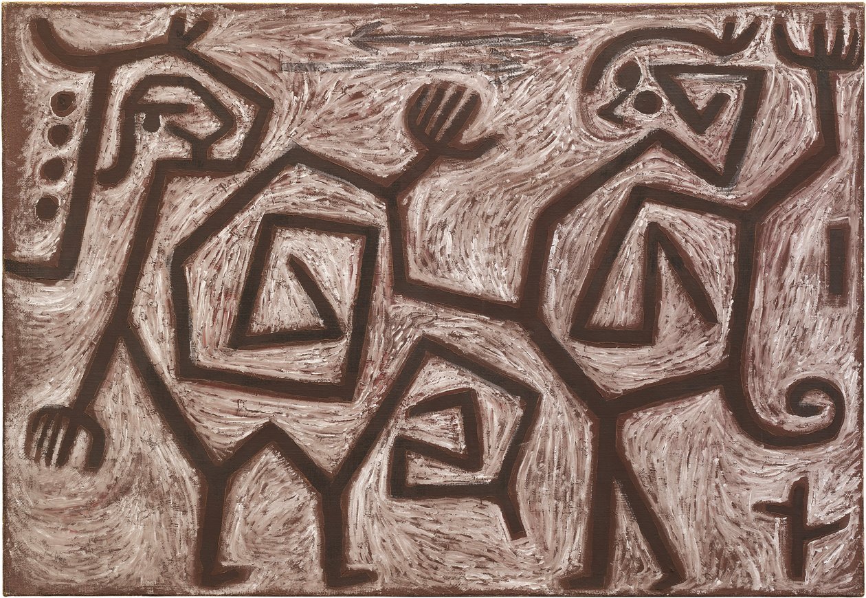Squabble Duet, 1938. od Paul Klee