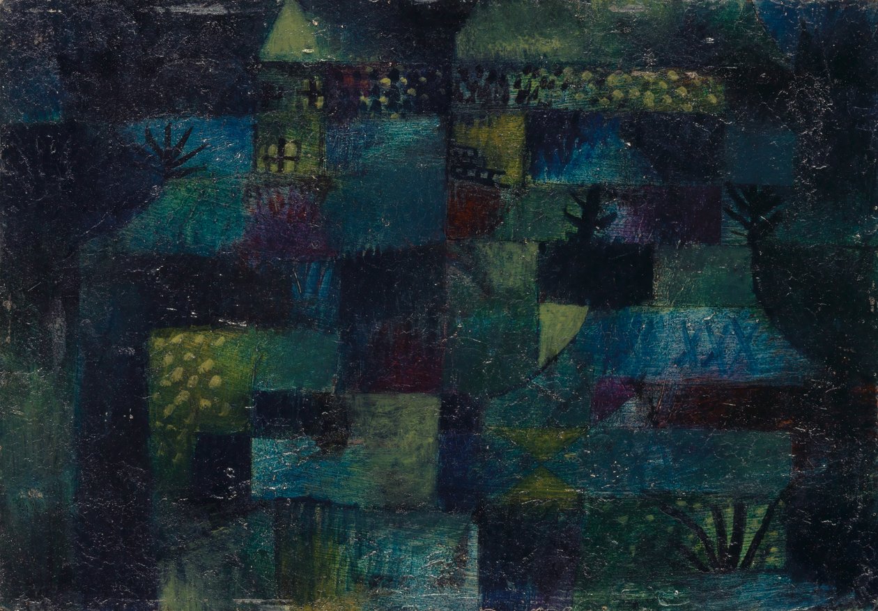 Terasovitá zahrada od Paul Klee