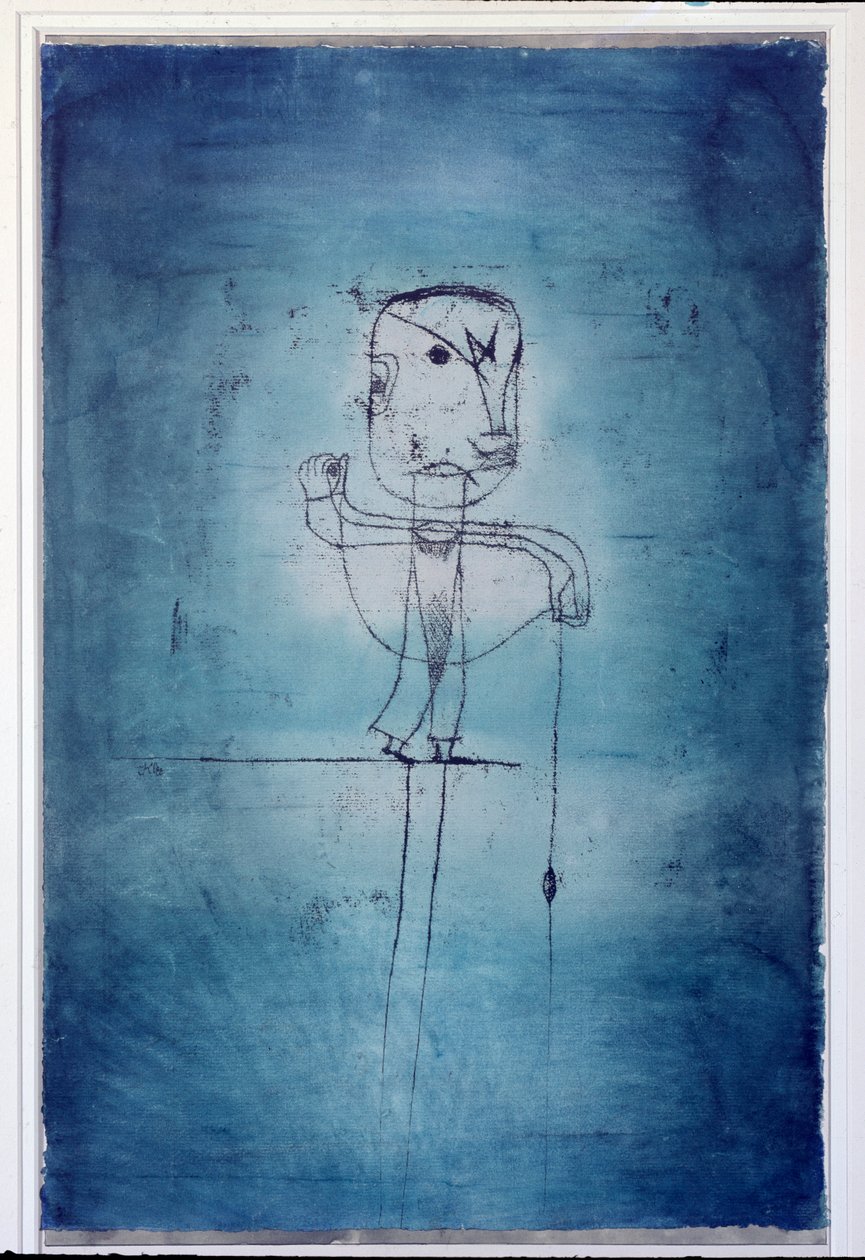 Rybář (olej na plátně od Paul Klee