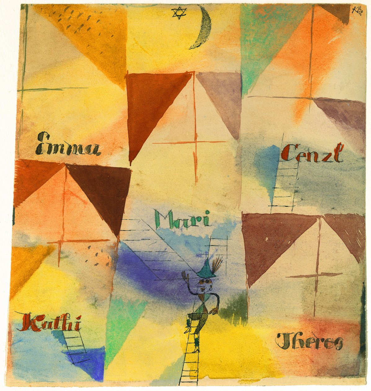 Bavorský Don Giovanni, 1919. od Paul Klee