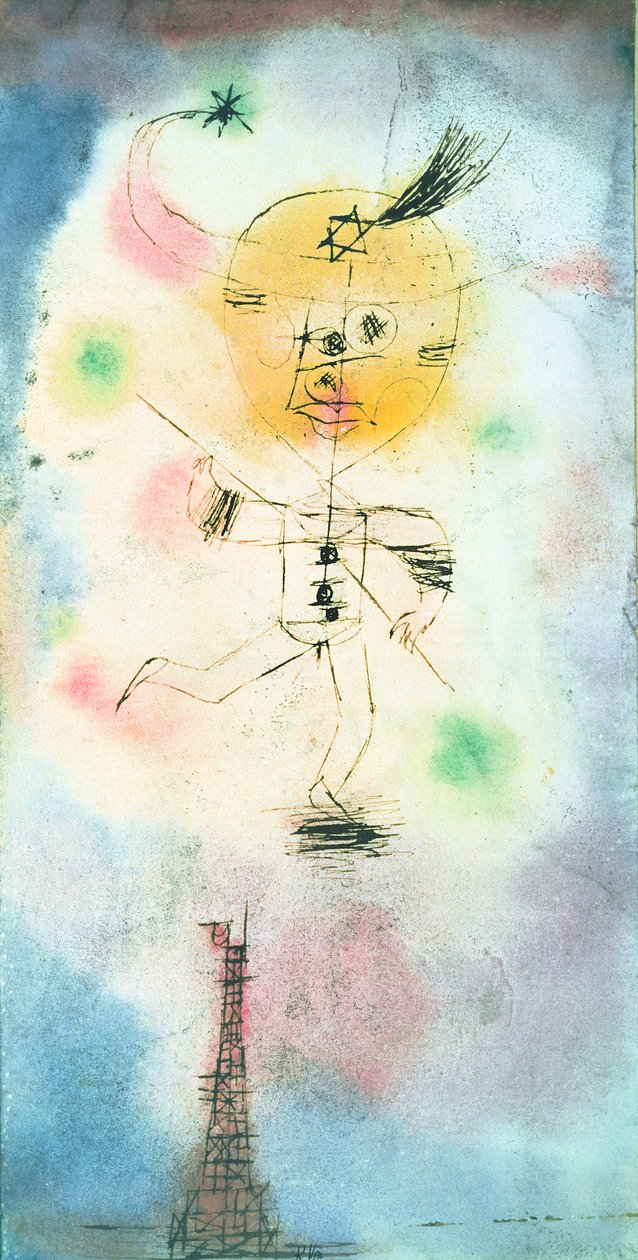 Pařížská kometa od Paul Klee