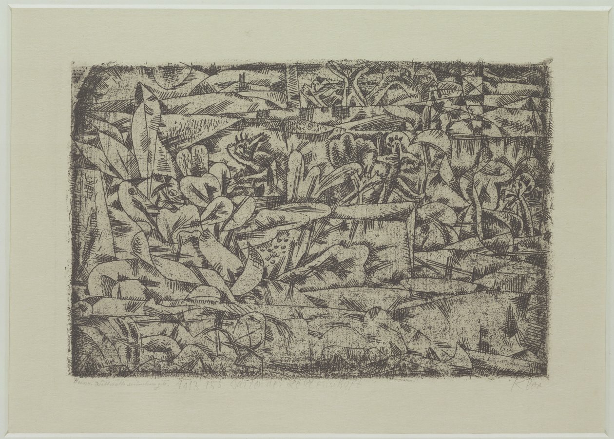 Zahrada vášně od Paul Klee