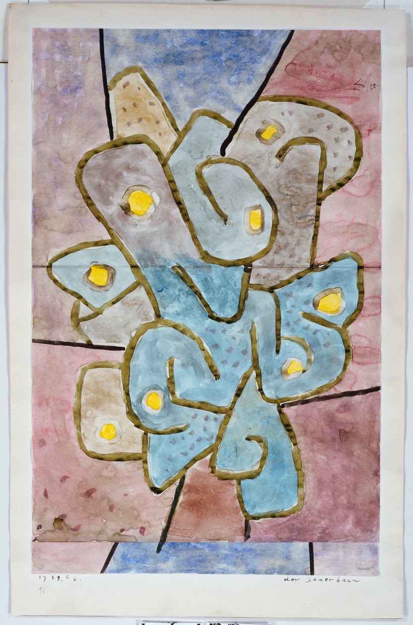 Citronový strom od Paul Klee