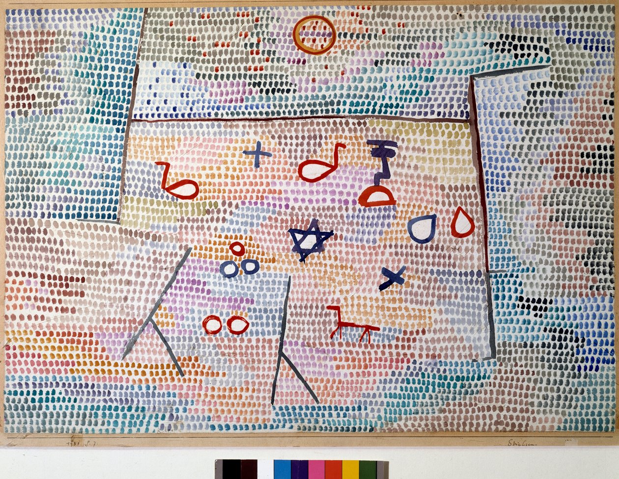 Hračka (Akvarel od Paul Klee