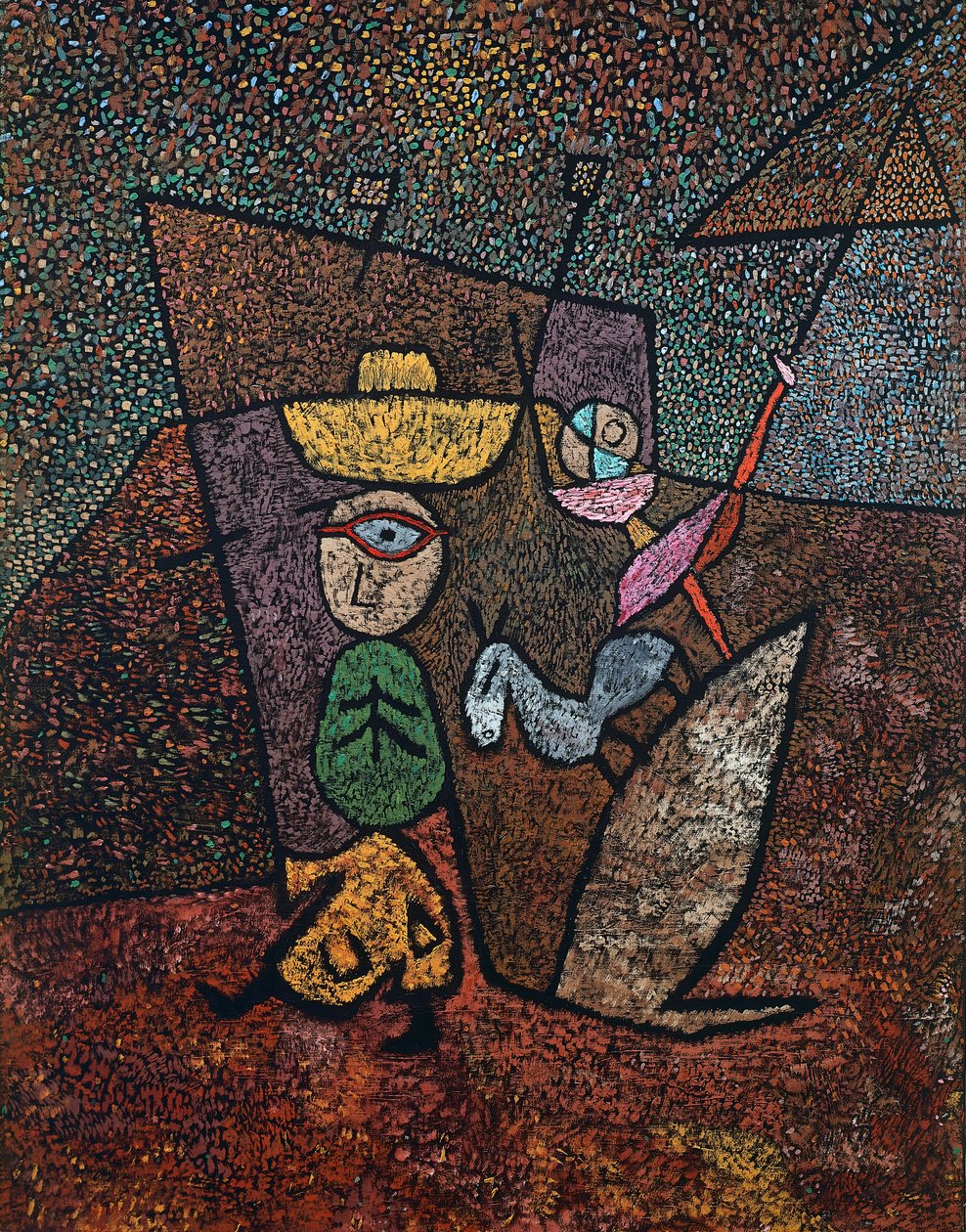 Putovní cirkus od Paul Klee
