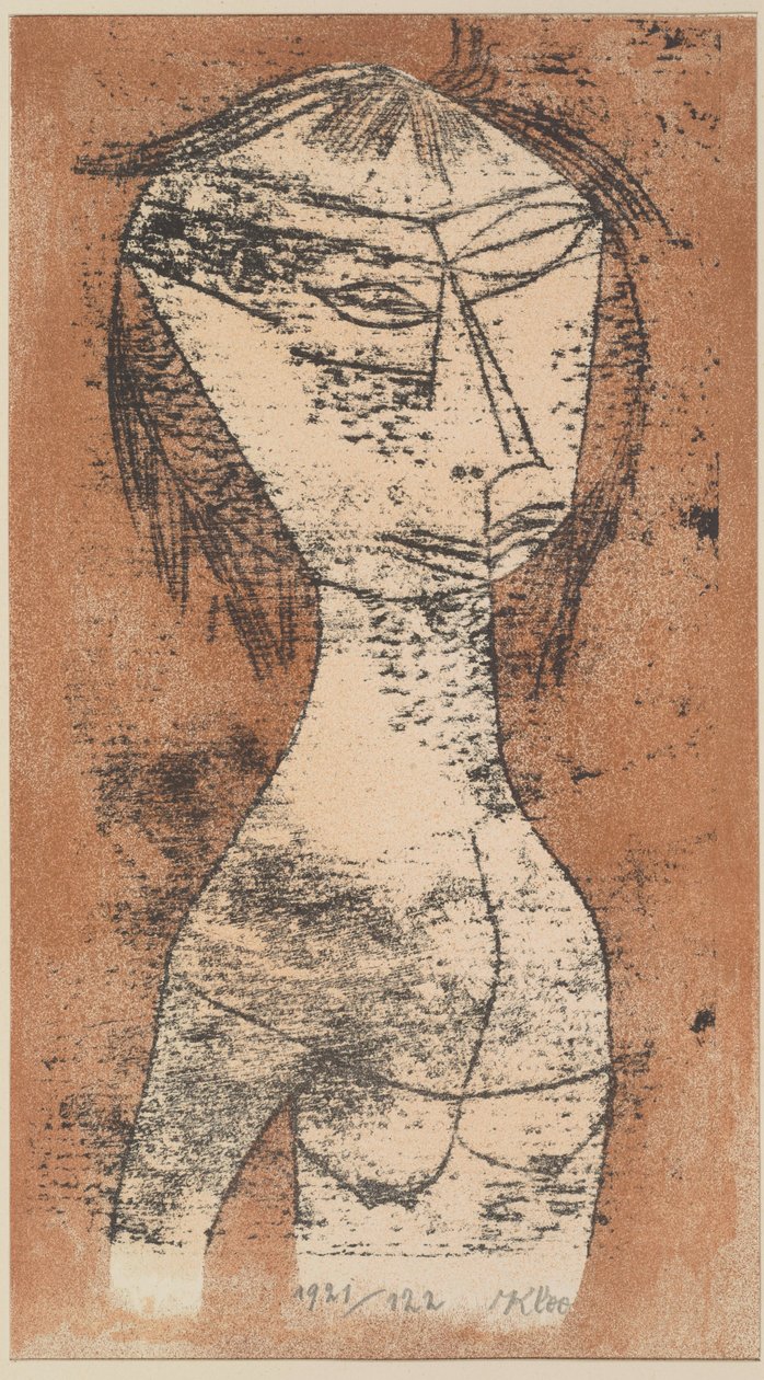 Svatý vnitřního světla, 1921. od Paul Klee