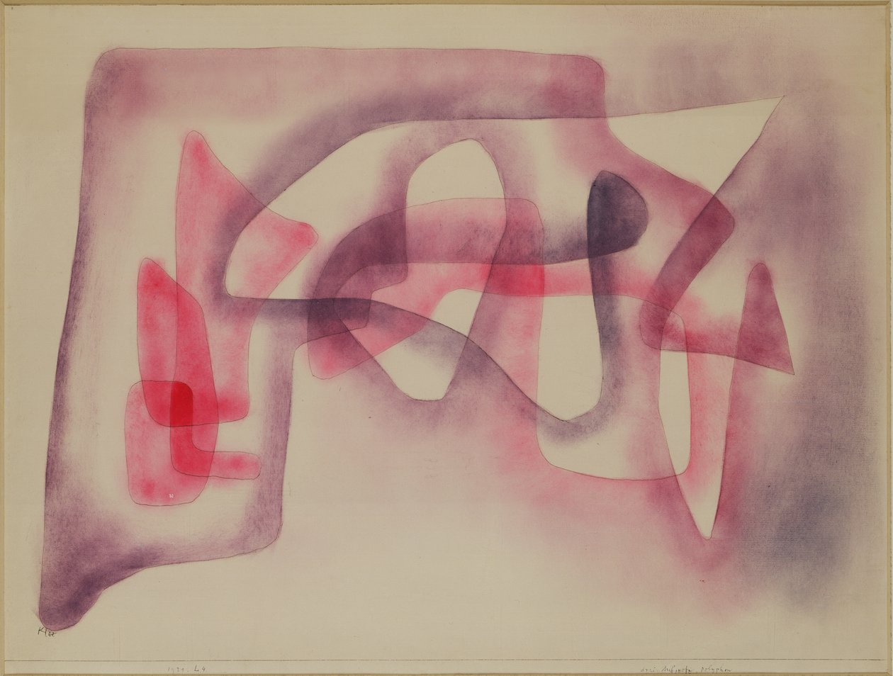 Tři předměty, vícehlasé od Paul Klee