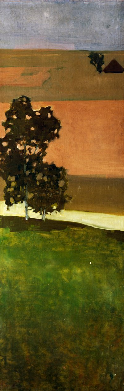 Bez názvu (krajina Aare) od Paul Klee