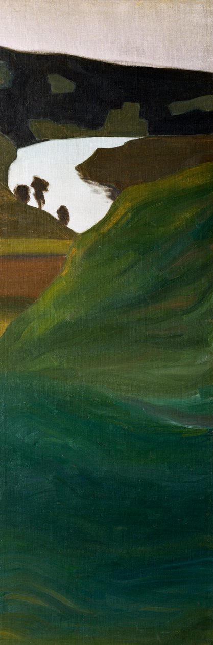 Bez názvu (krajina Aare) od Paul Klee