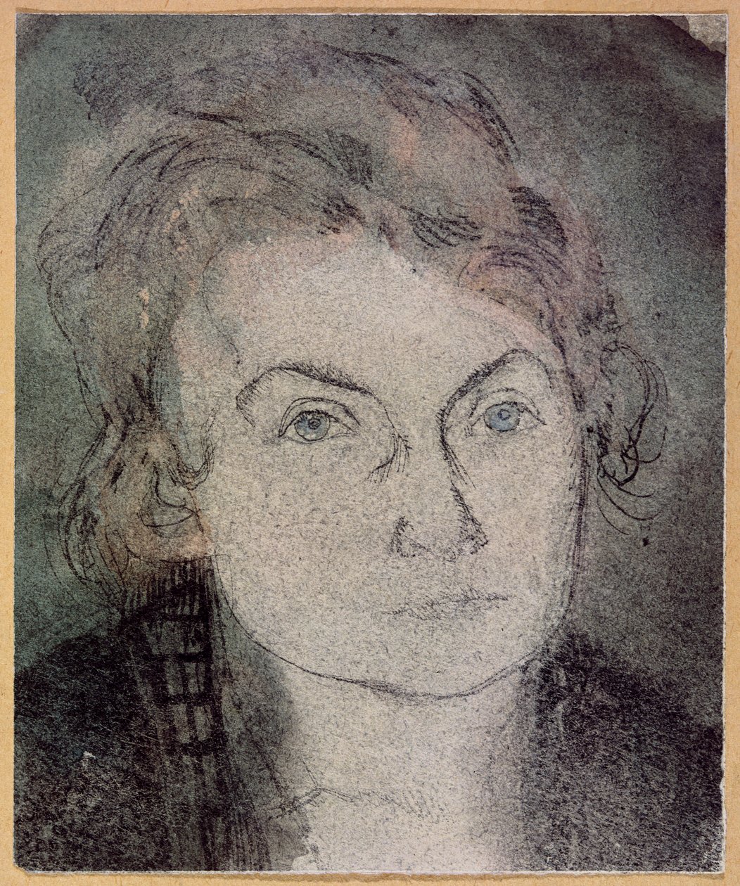Bez názvu (Lily Klee-Stumpf) (1876-1946) kolem roku 1906 (tužka a akvarel na papíře) od Paul Klee