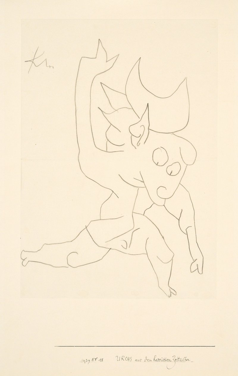 Urchs z Heroic Age, 1939. od Paul Klee