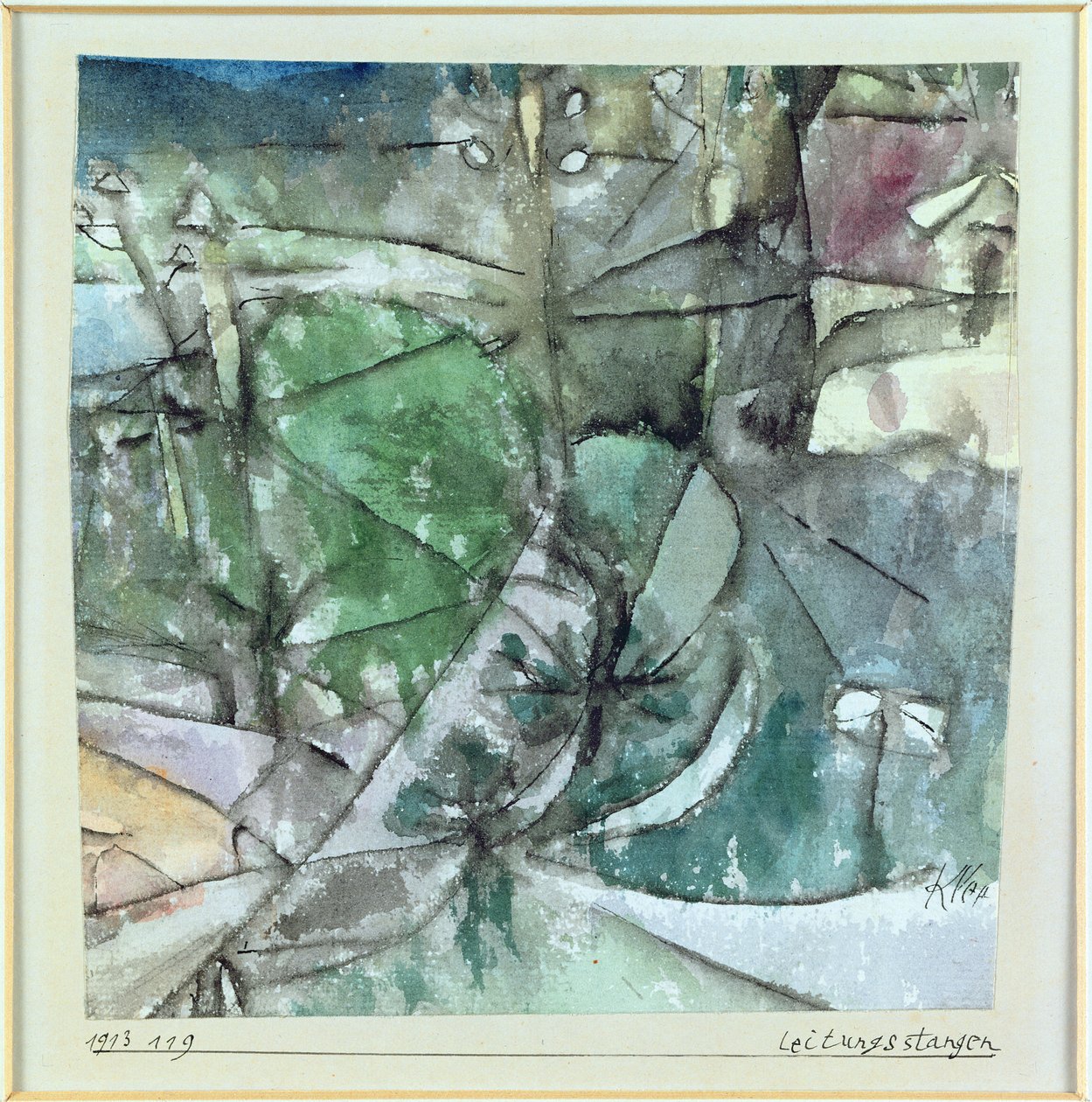 Užitkové póly od Paul Klee