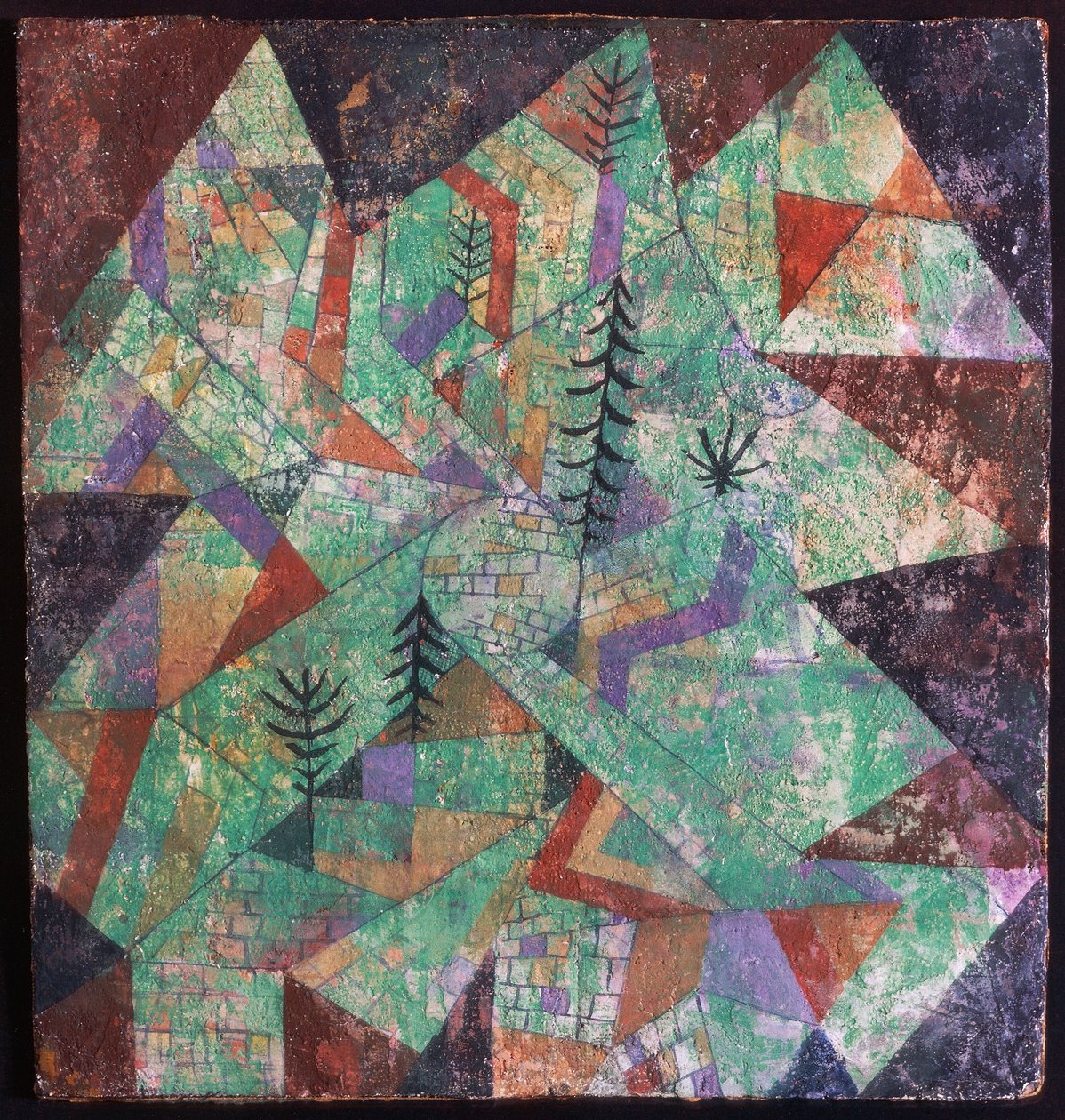 lesní stavby od Paul Klee