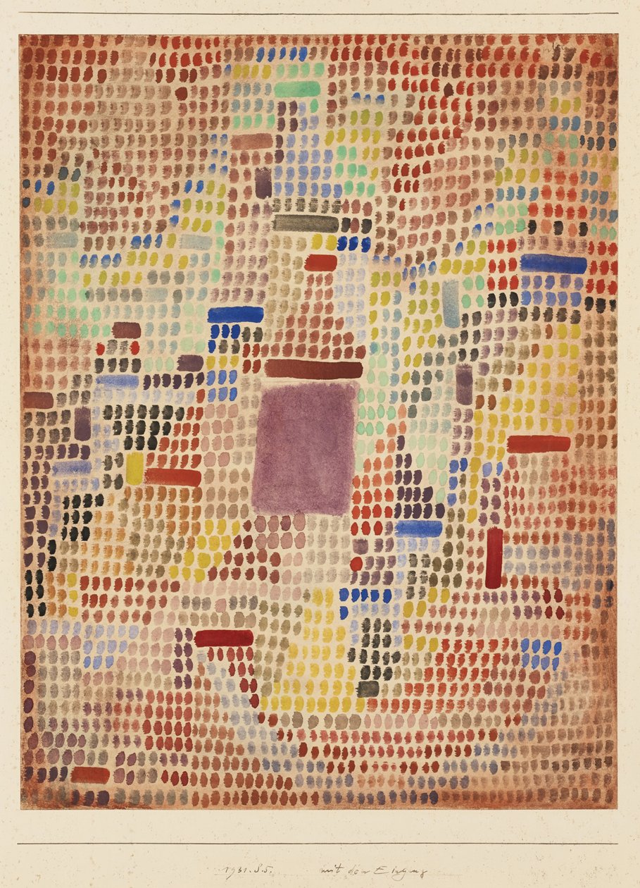 S Vchodem od Paul Klee