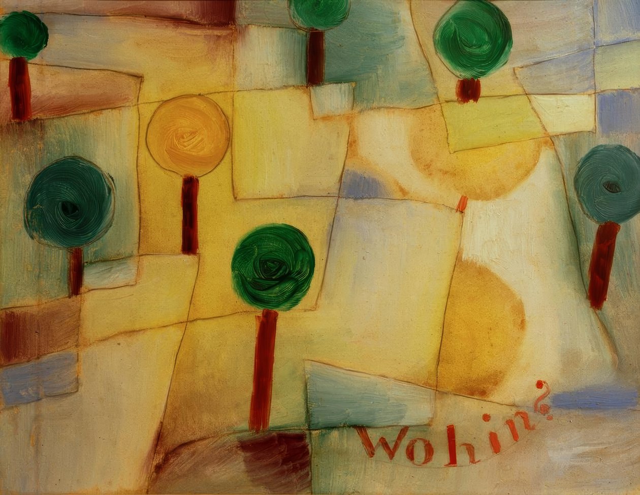 Kde? od Paul Klee