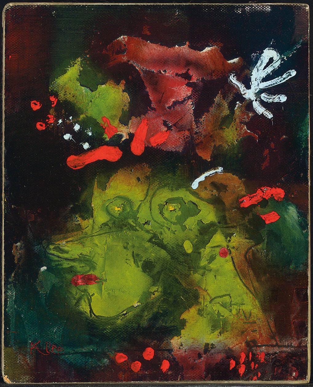 Žena ve svém nedělním nejlepším od Paul Klee