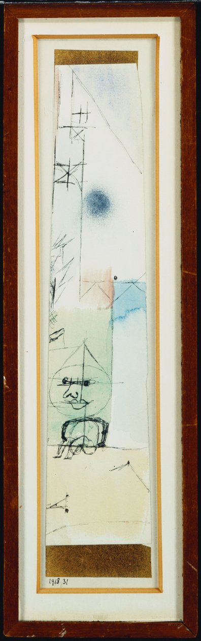 Mladý Pierrot od Paul Klee