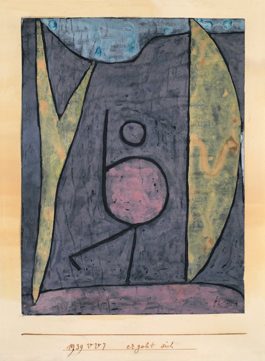 se stane, 1939 od Paul Klee