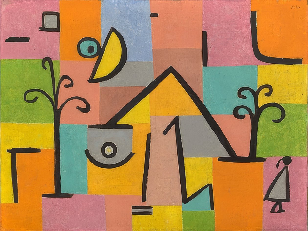 Východní-sladký. 1938 od Paul Klee