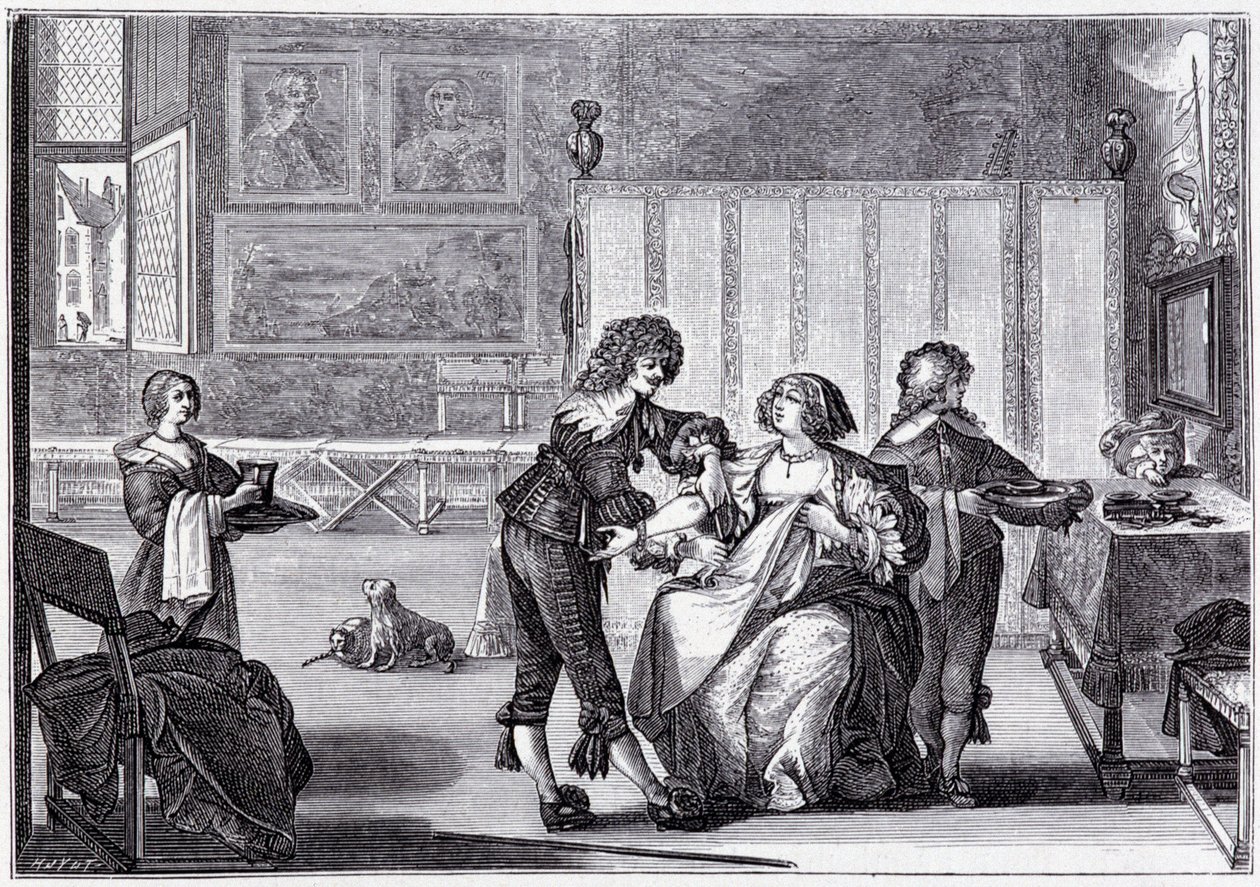 AP chirurg. Abraham Bosse od Paul Lacroix