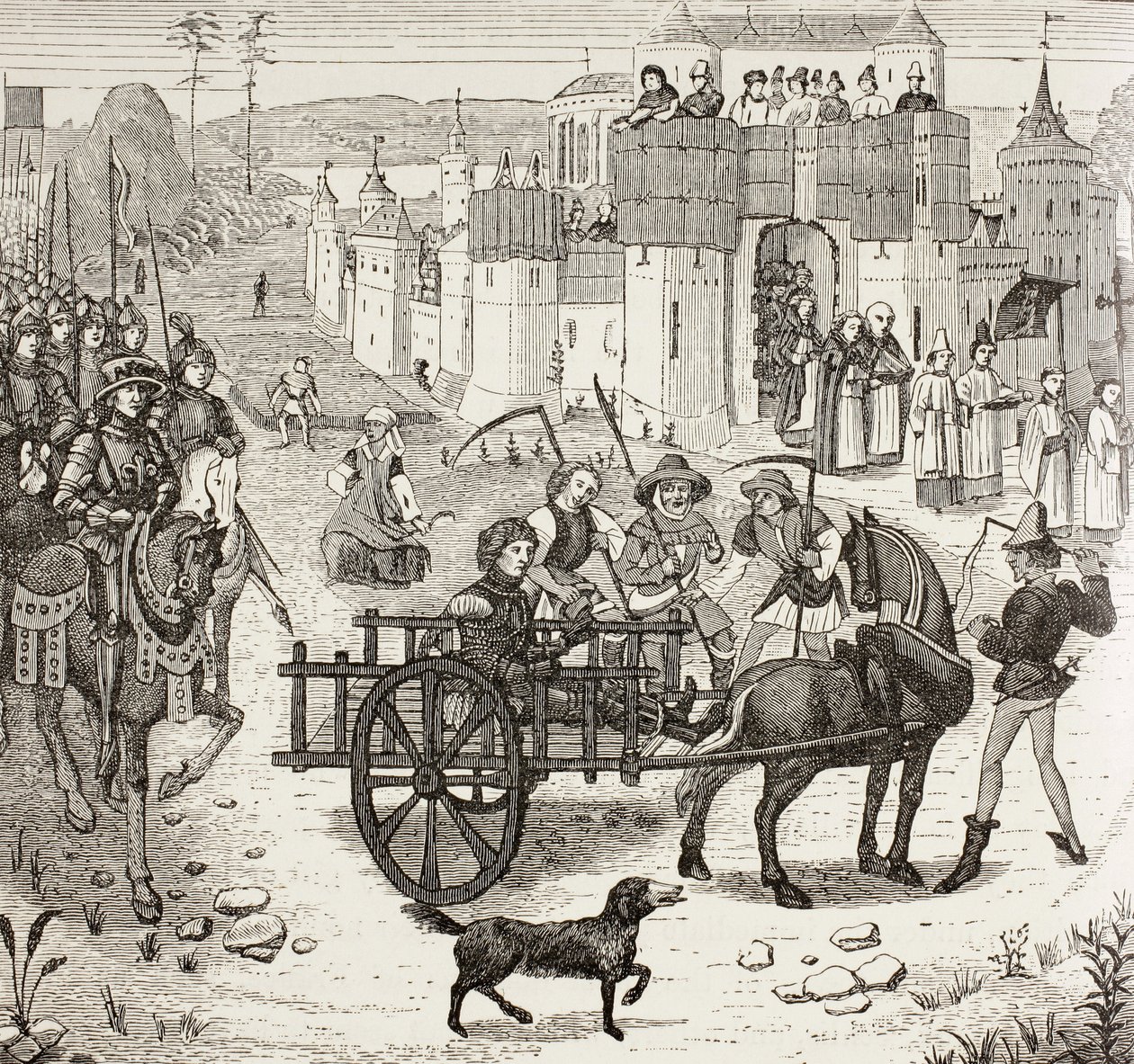 Infant Ferdinand Portugalský, hrabě flanderský od Paul Lacroix
