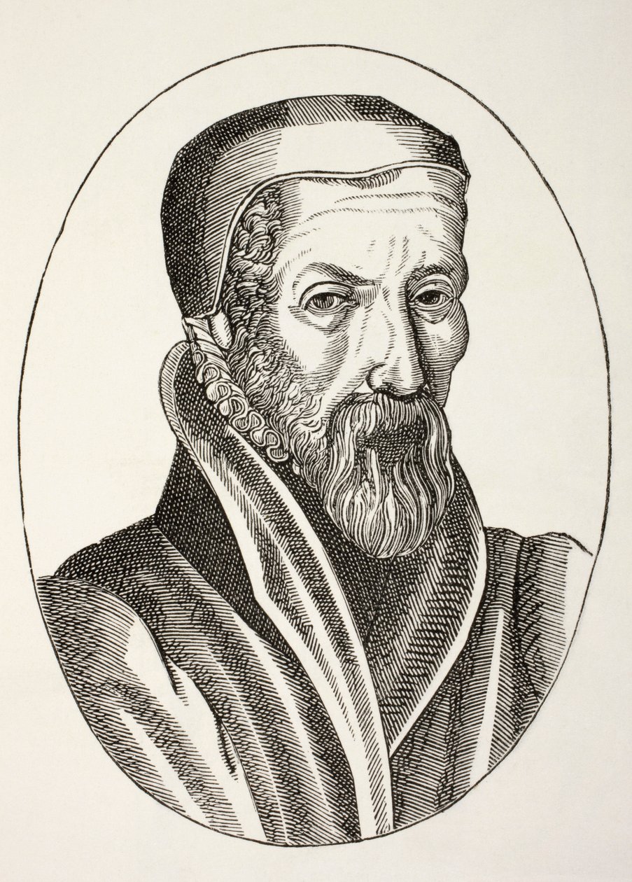 John Knox C. 1510 až 1572. Skotský duchovní, vůdce protestantské reformace a zakladatel presbyteriánské denominace. od Paul Lacroix