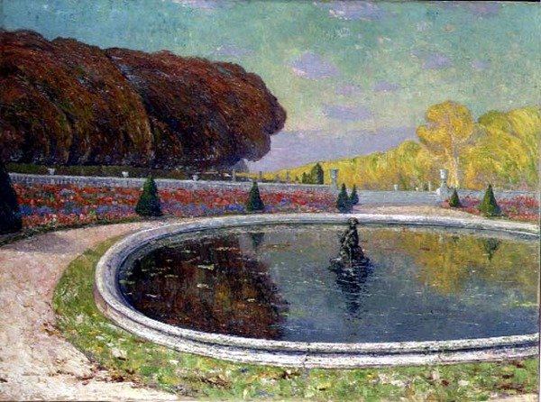 The Grand Bassin (olej na plátně) od Paul Leduc