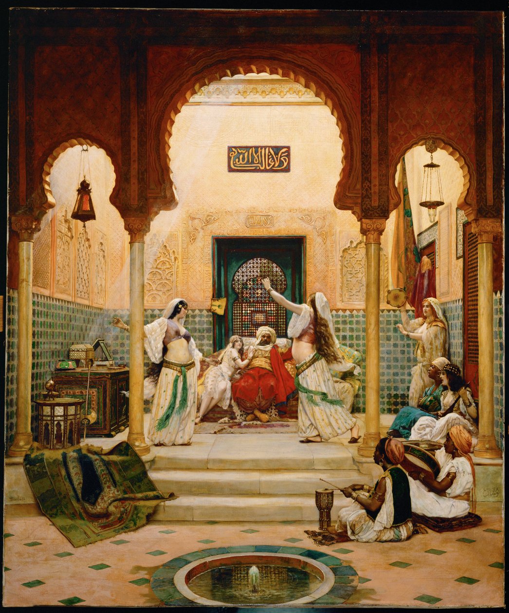 Les almees (olej na plátně) od Paul Louis Bouchard