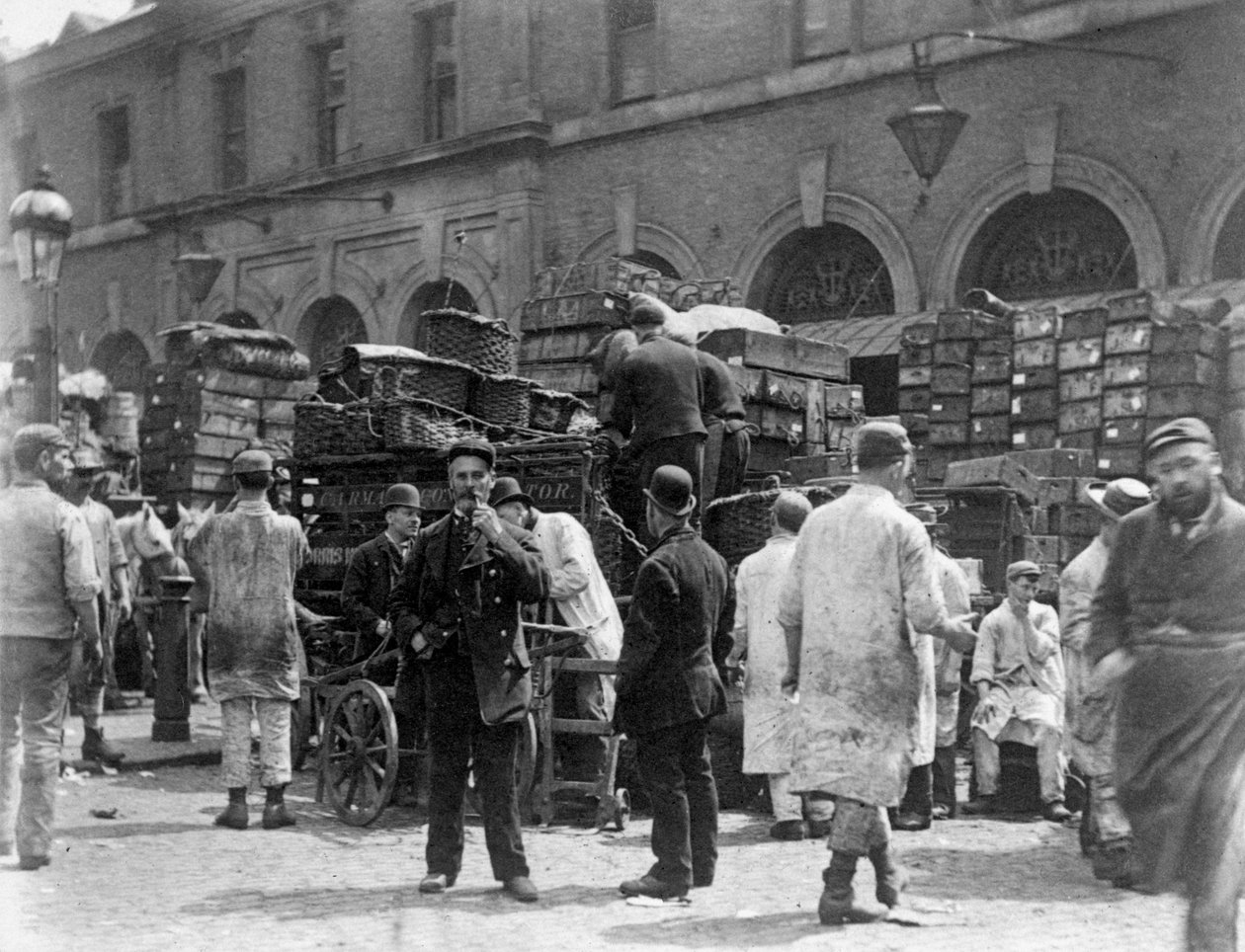 Billingsgate Market, Londýn, 1893 od Paul Martin
