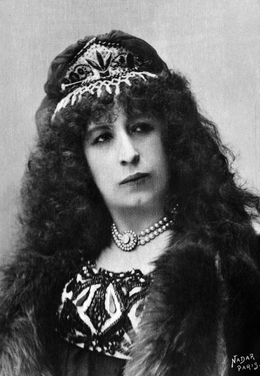 Aimee Tessandier (nar. 1851-), francouzská herečka a zpěvačka, fotografoval Paul Nadar v letech 1890 až 1905, extrahováno ze sbírky Felixe Potina, 500 současných celebrit, operních pěvců a dramatické Francie od Paul Nadar