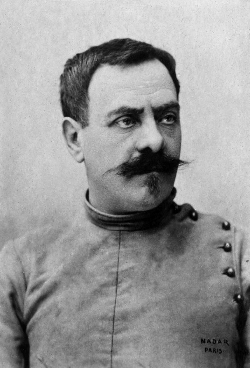 Arsene Vigeant (n. 1842) , francouzský escrimeuse fotografovaný Paulem Nadarem v letech 1880 až 1900, extrahováno ze sbírky Felix Potin, 500 současných celebrit , Sportovní šerm Francie od Paul Nadar