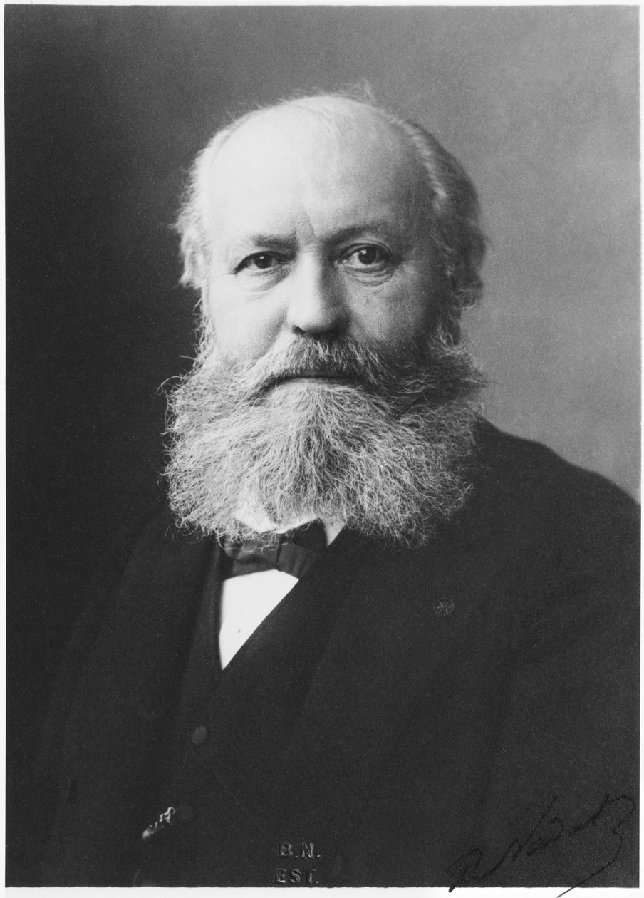 Charles-Francois Gounod (1818-93) koncem 19. století od Paul Nadar