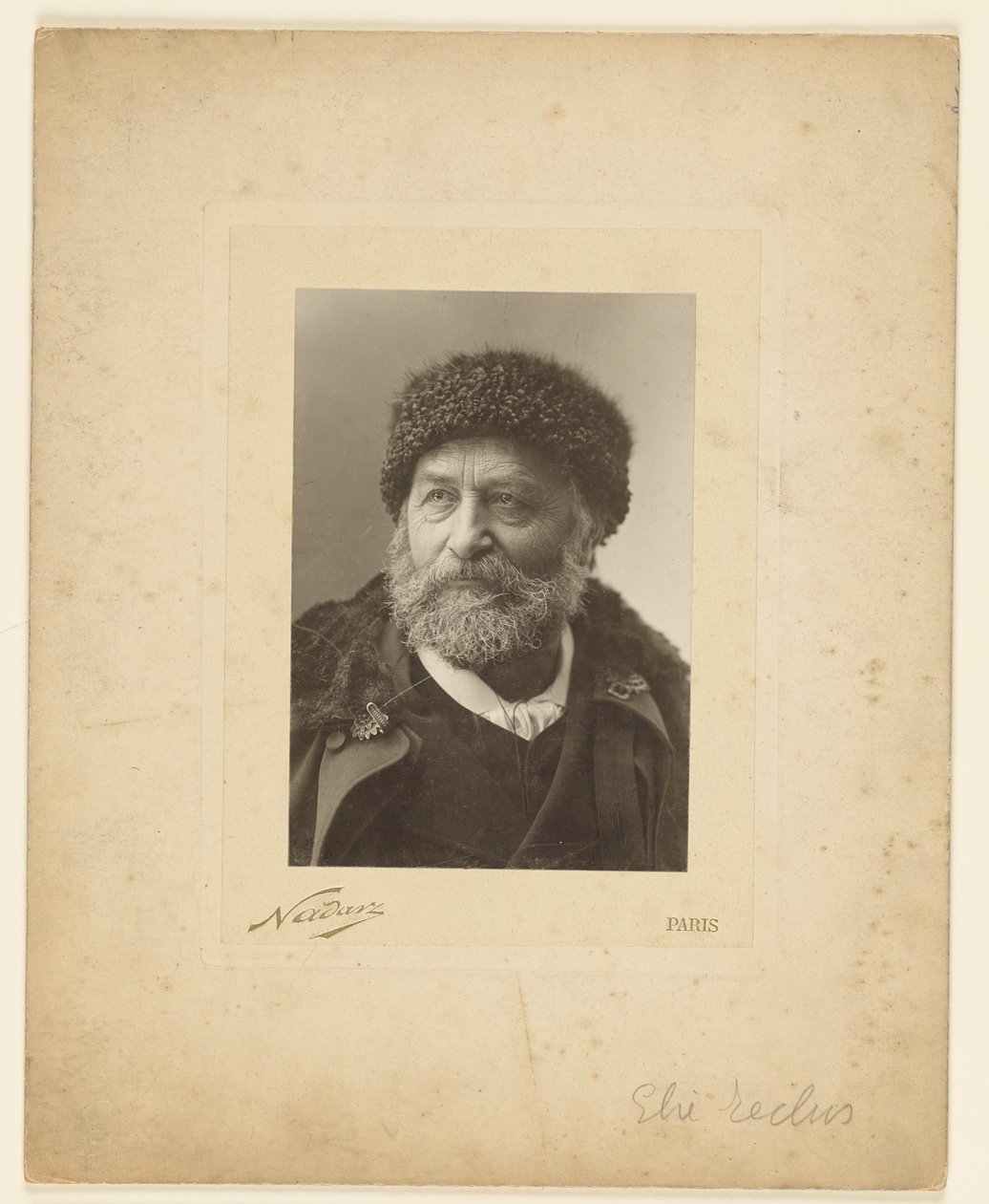 Élie [Élisèe] Reclus od Paul Nadar