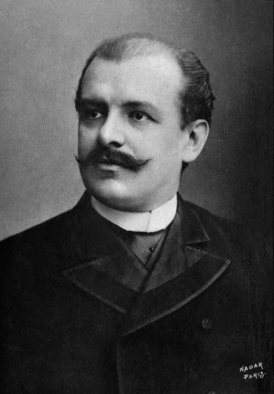 Jean de Reszke (1850-1935), puolalainen laulaja, jonka Paul Nadar on kuvannut vuosina 1885-1900, poimittu kokoelmasta Felix Potin, 500 nykyajan julkkista, oopperalaulajia ja dramaattinen Ranska od Paul Nadar