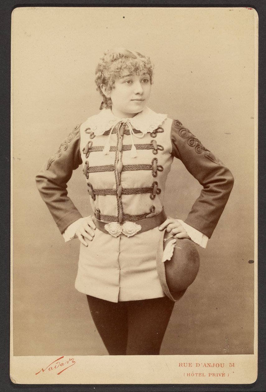Marguerite Ugaldeová od Paul Nadar